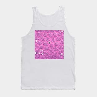 Diatom - Thalassiosira in SEM (cribra, pink) Tank Top